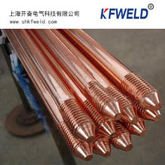 China Copper Clad Steel Grounding Rod, diameter 14.2mm, 5/8&quot;. length 1500mm, with UL list supplier