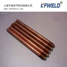 China Manufactured Copper Ground Rod, diameter 17.2mm, 3/4&quot;, 2.4m length supplier